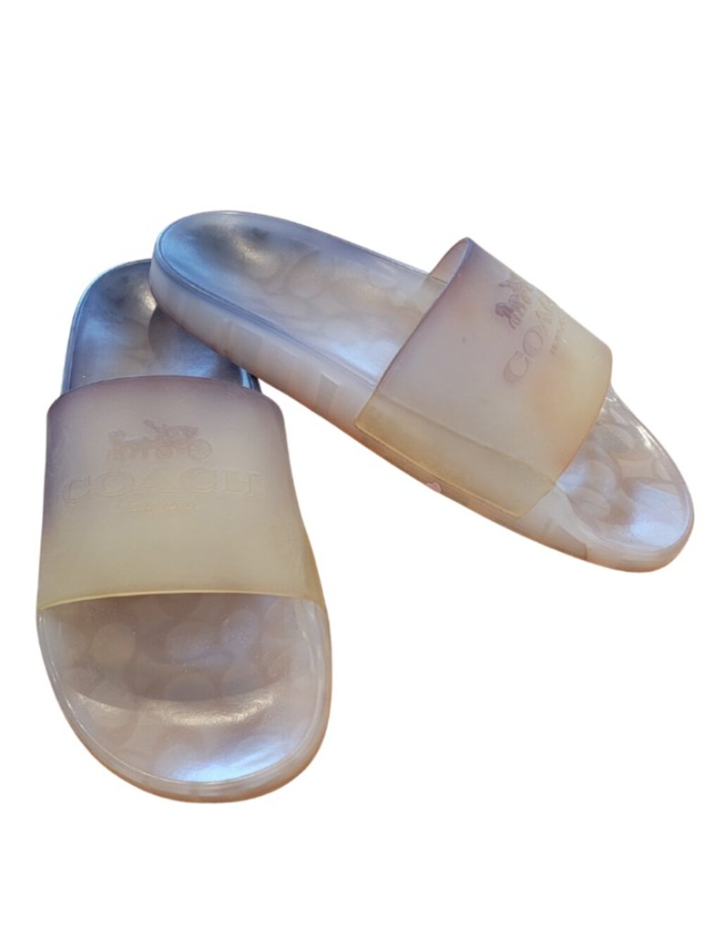 Coach Ulyssa Slide, soft Jelly Slide/Slip On Shoes